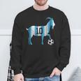 Soccer Football Greatest Of All Time Goat Number 10 Sweatshirt Gifts for Old Men