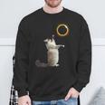 Solar Eclipse 2024 Ragdoll Cat America Totality Sweatshirt Gifts for Old Men