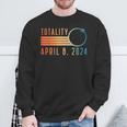 Solar Eclipse April 8 2024 Totality Solar Eclipse Sweatshirt Gifts for Old Men