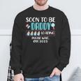 Soon To Be Daddy 2023 Loading Baby Shower Gender Reveal Sweatshirt Gifts for Old Men