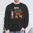 Soto Family Name Soto Family Christmas Sweatshirt Gifts for Old Men