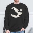 Stalles Weißes Stern-Logo Sweatshirt Geschenke für alte Männer