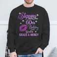 Stepping Into My 60Th Birthday God's Grace & Mercy Sweatshirt Gifts for Old Men