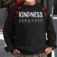 Stop Bullying Kindness Matters Sign Language Sweatshirt Gifts for Old Men
