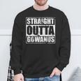 Straight Outta Gowanus Brooklyn Nyc New Yorker Sweatshirt Gifts for Old Men