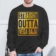 Straight Outta Vega Baja Puerto Rico Sweatshirt Gifts for Old Men