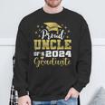 Super Proud Uncle Of 2024 Graduate Awesome Family College Sweatshirt Gifts for Old Men