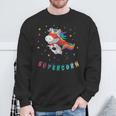 Supercorn Superhero Unicorn Sweatshirt Geschenke für alte Männer