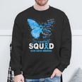 Support Aquad Butterfly Sweatshirt Gifts for Old Men