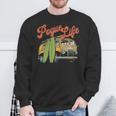 Surfer Van Pogue Life Outer Banks Vintage Beach Surfer Sweatshirt Gifts for Old Men