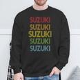 Suzuki Name Sweatshirt Geschenke für alte Männer