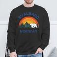 Svalbard Spitzbergen Norway Sweatshirt Geschenke für alte Männer