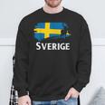 Sweden Sweden Elk Viking Scandinavia Sverige Norden Sweatshirt Geschenke für alte Männer