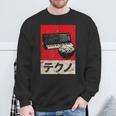 Synthesizer Ramen Vintage Analog Japanese Synth Retro Asdr Sweatshirt Gifts for Old Men