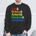 Tan Bobby Antoni Karamo Jonathan Qe Gay Sweatshirt Gifts for Old Men
