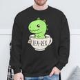 Tea-Rex Cute T-Rex Dinosaur Kawaii Dino Pun Sweatshirt Geschenke für alte Männer