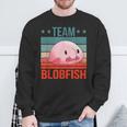 Team Blobfisch Deep Sea Fish Blobfish Sweatshirt Geschenke für alte Männer