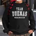 Team Duenas Lifetime Member Family Last Name Sweatshirt Gifts for Old Men