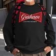 Team Graham Proud Family Name Lifetime Member King Of Names Sweatshirt Gifts for Old Men