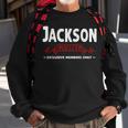 Team Jackson Last Name Lifetime Member Family Pride Surname Sweatshirt Gifts for Old Men