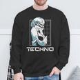 Techno Electronic Music Rave Festival Raver Sweatshirt Geschenke für alte Männer