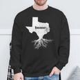 Texas Men Women Home State Pride Roots Love Sweatshirt Gifts for Old Men