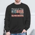 Thank You Patriotic Memorial Day 4Th Of July Us Flag Sweatshirt Gifts for Old Men
