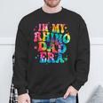 Tie Dye In My Rhino Dad Era Rhino Father Sweatshirt Gifts for Old Men