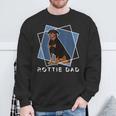 Tierliebhaber Herren Haustier Hund Papa Rottie Papa Rottweiler Sweatshirt Geschenke für alte Männer