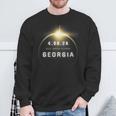 Total Solar Eclipse 2024 Georgia Sweatshirt Gifts for Old Men