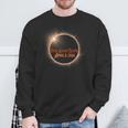 Total Solar Eclipse 2024 Illinois Pennsylvania Ohio New York Sweatshirt Gifts for Old Men