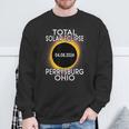 Total Solar Eclipse 2024 Perrysburg Ohio Sweatshirt Gifts for Old Men