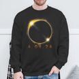 Total Solar Eclipse April 2024 040824 Total Eclipse Totality Sweatshirt Gifts for Old Men