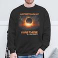 Total Solar Eclipse Cityscape Watertown New York Ny Sweatshirt Gifts for Old Men