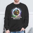 Total Solar Eclipse Mazatlan Mexico 2024 Cat Totality Sweatshirt Gifts for Old Men