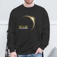 Totality 04 08 24 Total Solar Eclipse 2024 Oklahoma Sweatshirt Gifts for Old Men