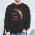 Totality Eclipse Twice In Lifetime Total Solar Eclipse 2024 Sweatshirt Gifts for Old Men