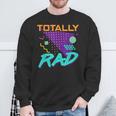 Totally Rad 1980S Vintage Eighties Costume Party Sweatshirt Gifts for Old Men