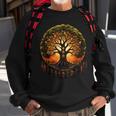 Tree Of Life Black History Kwanzaa American African Roots Sweatshirt Gifts for Old Men
