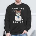 Trust Me I'm A Dogtor Dog Doctor Lover Veterinarian Sweatshirt Gifts for Old Men