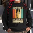 Ultra Marathon Quote For A 50K Runner Sweatshirt Gifts for Old Men