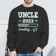 Uncle 2023 Loading Uncle-To-Be Expectant Uncle 2023 Sweatshirt Gifts for Old Men