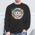 Usa 2024 United States Basketball American Sport 2024 Usa Sweatshirt Gifts for Old Men