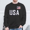 Usa Flag Boxing Cool Boxer Training Equipment Women Sweatshirt Gifts for Old Men