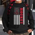 Usa Flag Patriotic American Pride Hockey Player Hockey Sweatshirt Gifts for Old Men