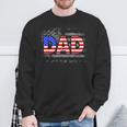 Usa Patriotic Dad Father's Day American Flag 4Th Of July Dad Sweatshirt Gifts for Old Men