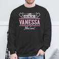 Vanessa Lass Das Die Vanessa Machen First Name Sweatshirt Geschenke für alte Männer