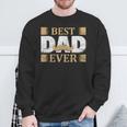 Vatertagaterintage Mustache Best Dad Ever Papa Sweatshirt Geschenke für alte Männer