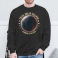 Vermont Total Solar Eclipse April 8 2024 Astronomy Fans Sweatshirt Gifts for Old Men
