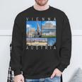 Vienna Austria Souvenir Vienna Famous Landmarks Sweatshirt Geschenke für alte Männer
